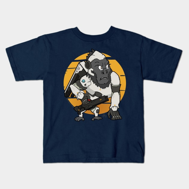 Winston - Lil' Blizzard T-Shirt Kids T-Shirt by Frayed